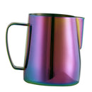 Stainless Steel Milk Coffee Cappuccino Latte Frothing Jug 350ml Colorful