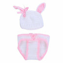 Fashion Unisex Newborn Boy Girls Crochet Knitted Baby Outfits Costume Set P