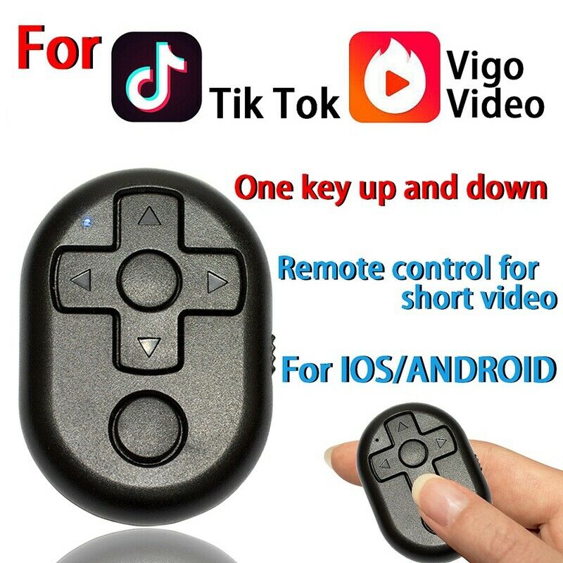 New Wireless Bluetooth Remote Control Button Stick Selfie Shutter Self-Time O5L1