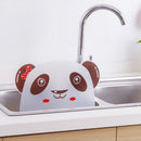 kitchen organizer shelf prateleira wall shelf sucker splash water baffle pool ME