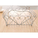 Fruit Basket Bowl Vegetable Iron Rack Storage Stands Holder Apples Orange