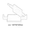 Universal Tempered Screen Protector Film Pasting Installation Tool under 6inches