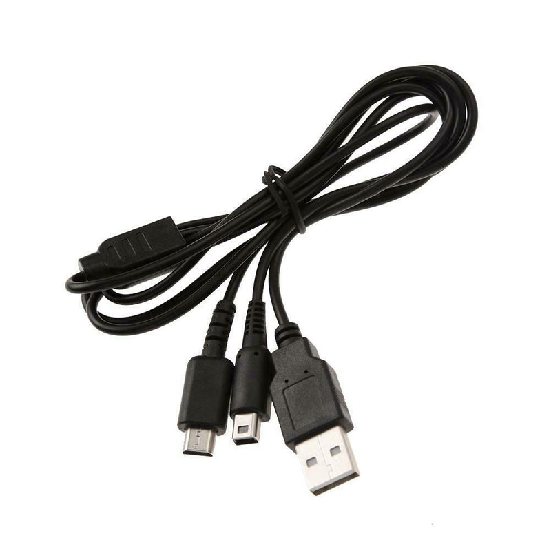 1.2m USB Data Charging Cable Charger Wire Cord for Nintendo NDSI 3DS NDSL