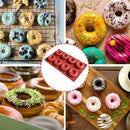 Silicone Doughnut Mould Donut Chocolate Muffin Pan Ice Cake Sweet Soap Mold C4L7