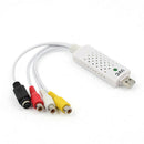 Portable USB 2.0 Audio Video Capture Card VHS Adapter to DVD Video Capture S!e