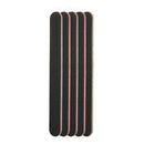 Black Pro Double Sided Manicure Nail File Emery Boards #100 #180 Pack of 3