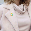 Creative Potato Chips Brooches Colorful Badges Jacket Decor Gift (Style 1) A