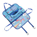 Cartoon Car Seat Back Multi-Pocket Storage Bag Organizer Bear-shape
