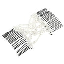 2Pack Double Insert Comb Clip Stretchy Hair Head Comb DIY Hair Styling Tools
