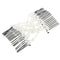 2Pack Double Insert Comb Clip Stretchy Hair Head Comb DIY Hair Styling Tools
