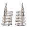 Pack Of 10 Pieces 1/4 '' 90 Degree Angle Plugs Mono Style