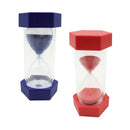 2 Pieces Plastic Sand Timer One & Two Minutes Hourglass Kitchen Tool