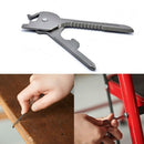 6 in1 Mini Utili-Key Multi Pocket Folding CutterScrewdriver Bottle Opener Supply