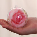 1Pc Wedding Christmas Tress Hanging Decorations Ball Transparent Open Plast