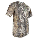 Men's Short Sleeve T Shirt Hunting Bionic Camouflage Quick Dry Clothing XL