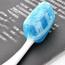 5PC Portable Toothbrushes Head Cover Holder Travel Hiking Camping Brush Cap Case