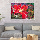 Art DIY Diamond Full Round Drill Painting Fantasy Flower 5D Drawing Kit