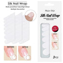 Adhesive Silk Nail Wrap Reinforce Nail Protector UV Tool Art Gel Nail Manic E9I9
