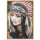 5D DIY Full Drill Diamond Painting Cross Stitch Embroidery Kit (Indian07)