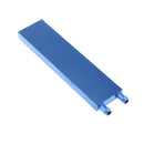 DIY Aluminum Water Cooling Block for CPU Graphics Radiator Heatsink 40x160mm