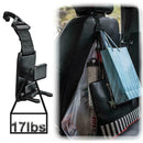 1Pcs Storage Plastic Car Back Seat Bag Handbag Hooks Headrest Hanger T6C7