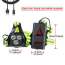 Running Light Jogging Led For Runners USB Rechargeable Night Reflective Strip