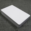 100 Pvc Plastic Cards Plastic Business Cards Hot Stamping Double-Sided Prin F9G2