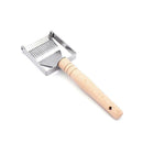 Stainless Steel Bee Hive Uncapping Honey Fork Scraper Shovel Beekeeping Tool