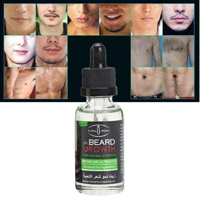 Men's Beard Growth Oil Eyelash Hair Growth Treatment Reliable Liquid WR Eye Y3C2