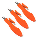 3pcs Stainless Steel Fishing Line Scissor Sewing String Cutter Snips Tools