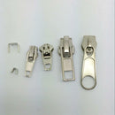 22pcs DIY Sewing Zipper Clothes Bags Repair Kit Metal Zip Sliders Instant