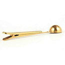 Spoon Ground Coffee Craft Measuring Scoop with Bag Seal Clip Stainless Ste HOQ