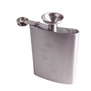 Stainless 18oz Hip Drink Liquor Whisky Alcohol Flask Screw Cap Funnel Cap