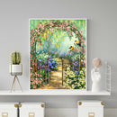 5D DIY Diamond Painting Manor Full Round Rhinestone Picture Home Wall Decor