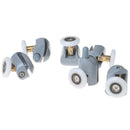 8 pcs. Shower Door  Rollers 25mm Roller Guide for Shower Cabinet Glass BX