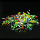 100Pcs/Set 3mm 5 Colours LED Lights  Diffused Assorted Superbright LEDã€ JR-ME
