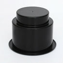 Black No Holes Recessed Cup Drink Holder for Sailing/Marine/Boat/Car/RV