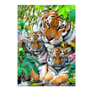 5D DIY Diamond Painting Cross Stitch Crafts Home Decor(Three tigers)