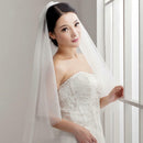 2 Layer Elbow Length Wedding Veil Bridal Veil With Comb Wedding Decor 32"