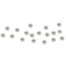 Metric M2 Hex Nuts 304 Stainless Steel Fastener DIN934 100pcs for Bolt Q1K1