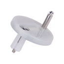 2X 5cm Replacement Toilet Seat Hinges Mountings Set Fittings Screws Repairing