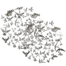 100 Pieces/ Lot Mixed Birds Pendant Charm DIY Multi Purpose Jewelry Findings