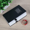 Creative English Dictionary Shape Money Saving Box Book Piggy Bank with Key