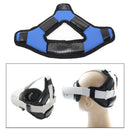 Easy Install Head Strap Pad Cushion Headband Fixing for Oculus Quest2 Blue