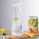 1 x Water Carafe Handle Good Beverage Pitcher Juice Iced Tea Fruit jug 1000ml