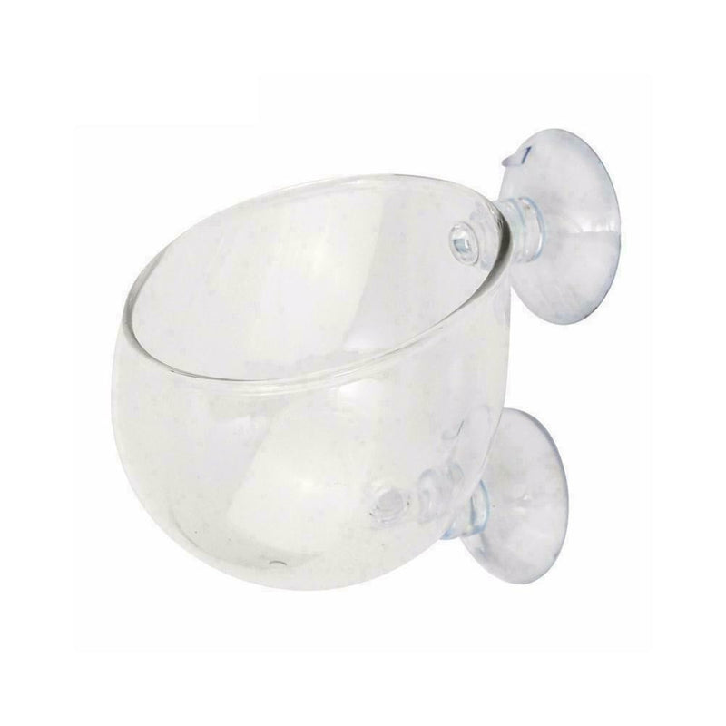 Microcosmic Shrimp Aquarium Tank aquatic Crystal Glass Pot Plant Cute Decor L3E5