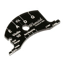 1/2 3/4 Size Violin Bridge Fingerboard Scraper Template Leveling String Tool