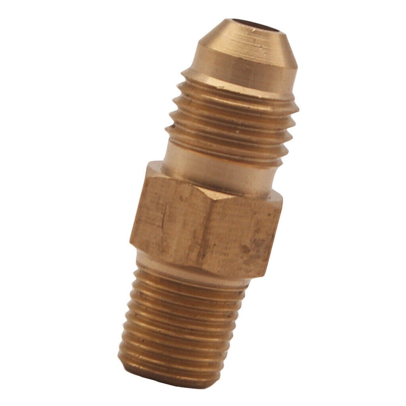 Brass Fitting Oil Gas Adapter -4 4AN to 1/8" NPT Adaptor For Most Fluid