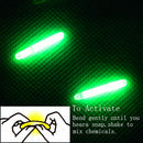 50PCS/10Bags Green Night Fishing Light LED Fluorescent Dark Glow Sticks