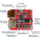 Bluetoot Wireless Stereo Receiver Board TF Card USB Decording Transmitter Module